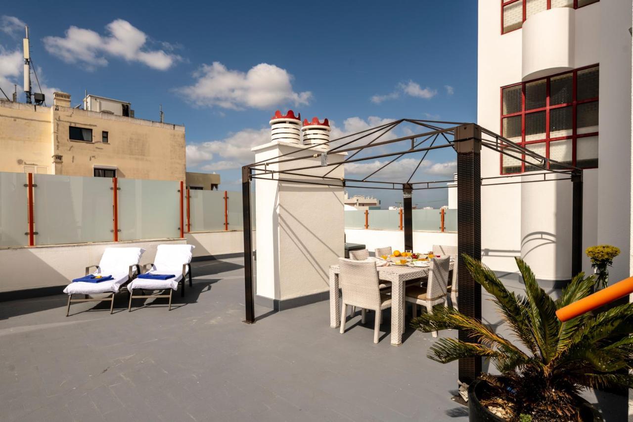 Appartement Luxueux 4 Pieces, Terrasse 120M2 Vue Mer Praia Da Rocha بورتيماو المظهر الخارجي الصورة
