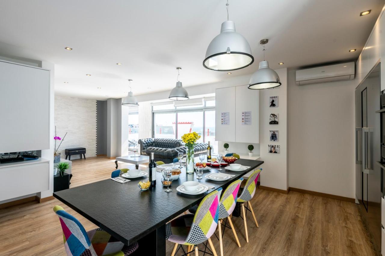 Appartement Luxueux 4 Pieces, Terrasse 120M2 Vue Mer Praia Da Rocha بورتيماو المظهر الخارجي الصورة